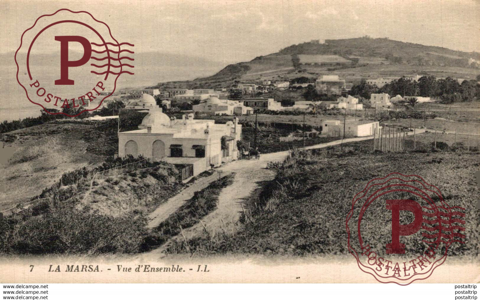 La Marsa - Vue d'Ensemble.  Túnez // Tunisie