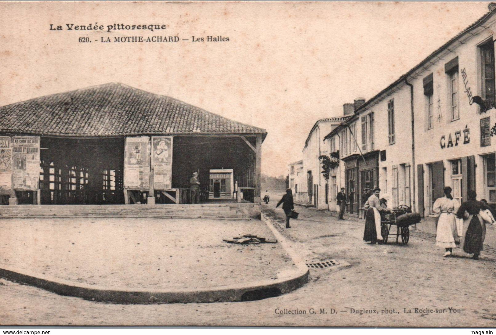 La Mothe Achard : les halles