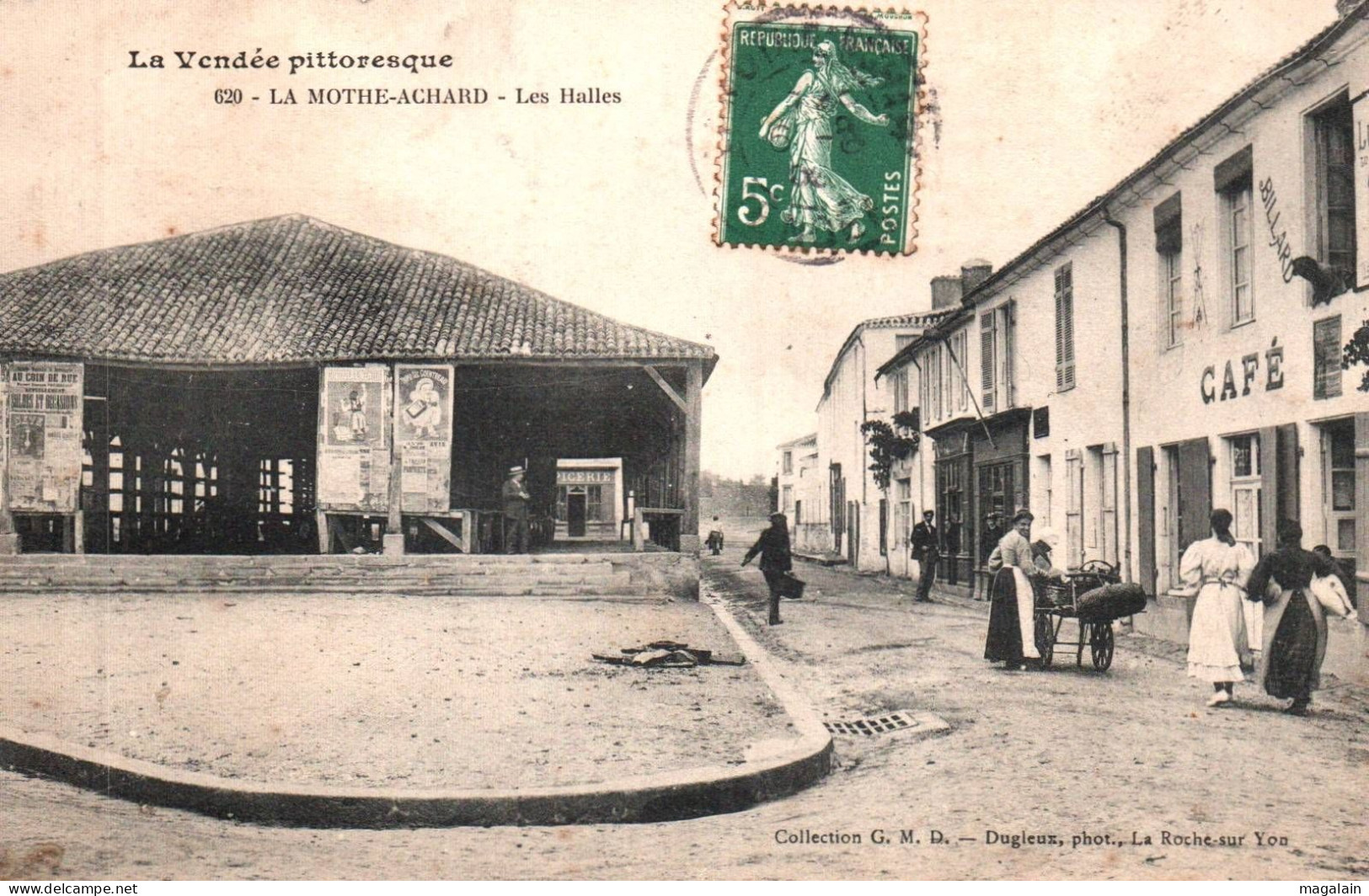 La Mothe Achard : les halles