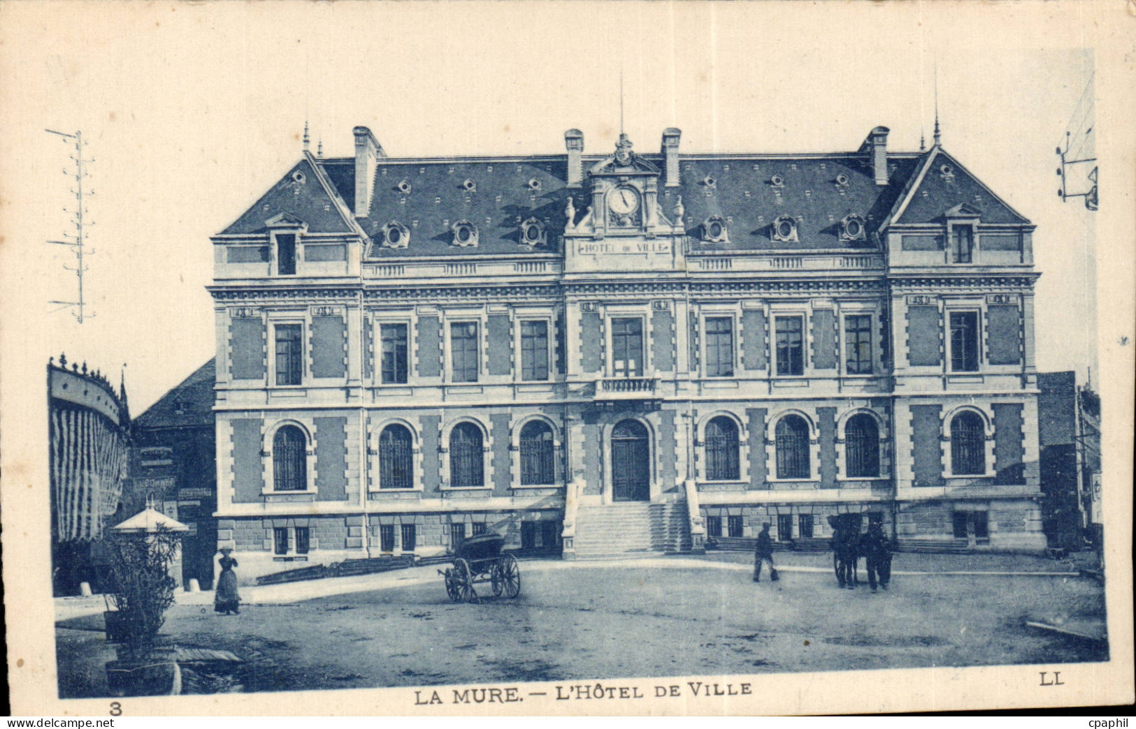 La Mure - L Hotel de Ville - CPA