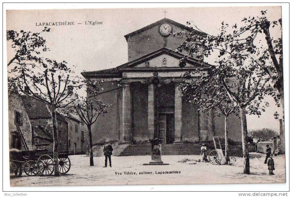 La Pacaudière, l'église, éd. Vve Vibère