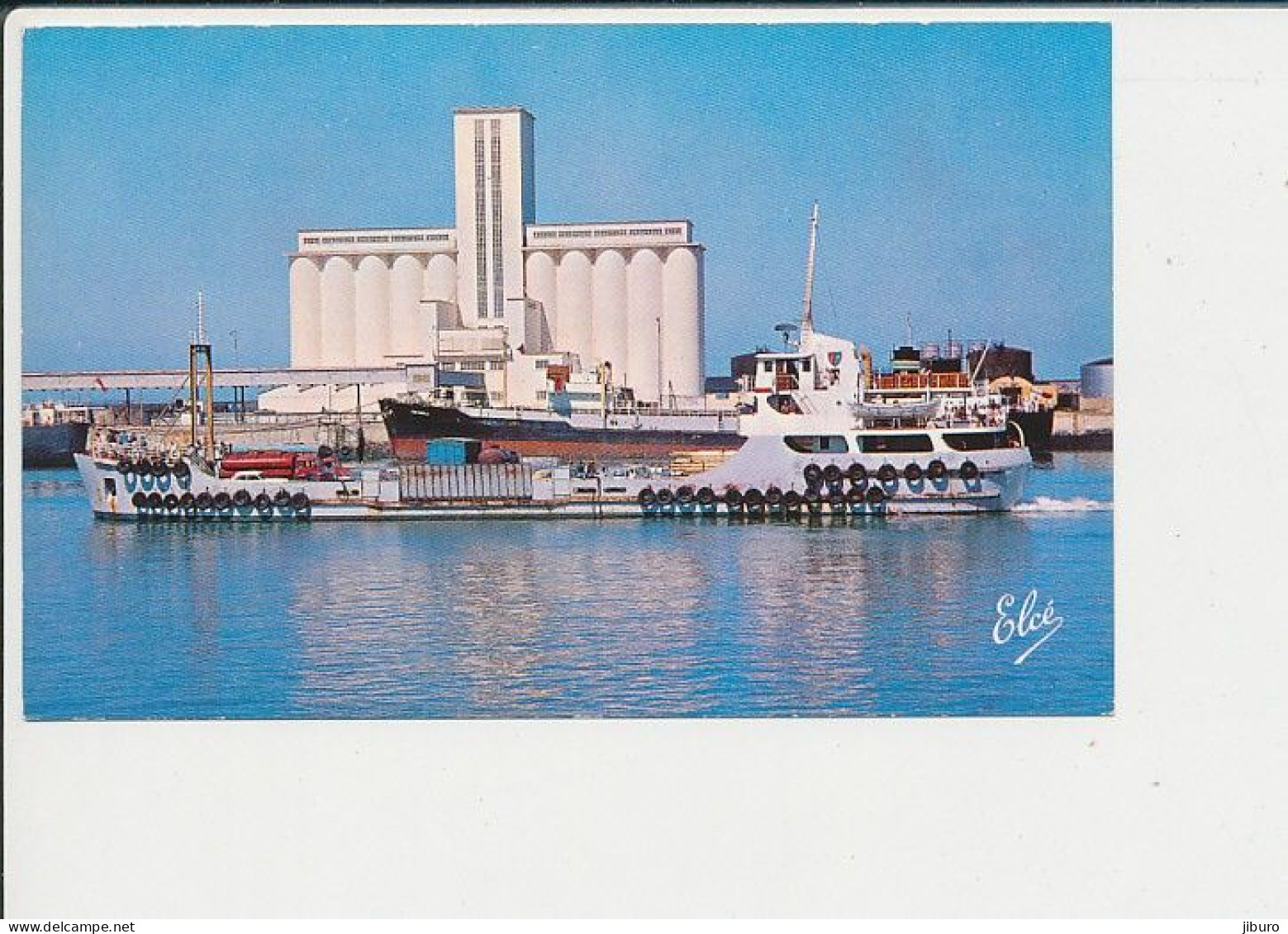 La Pallice Charente-Maritime 17 Port et Silo ( à grains ) Bateau cargo transport céréales