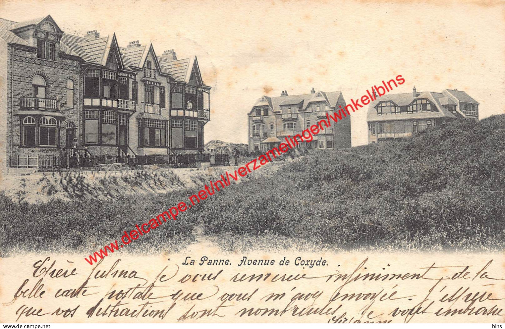 La Panne - Avenue de Coxyde - De Panne