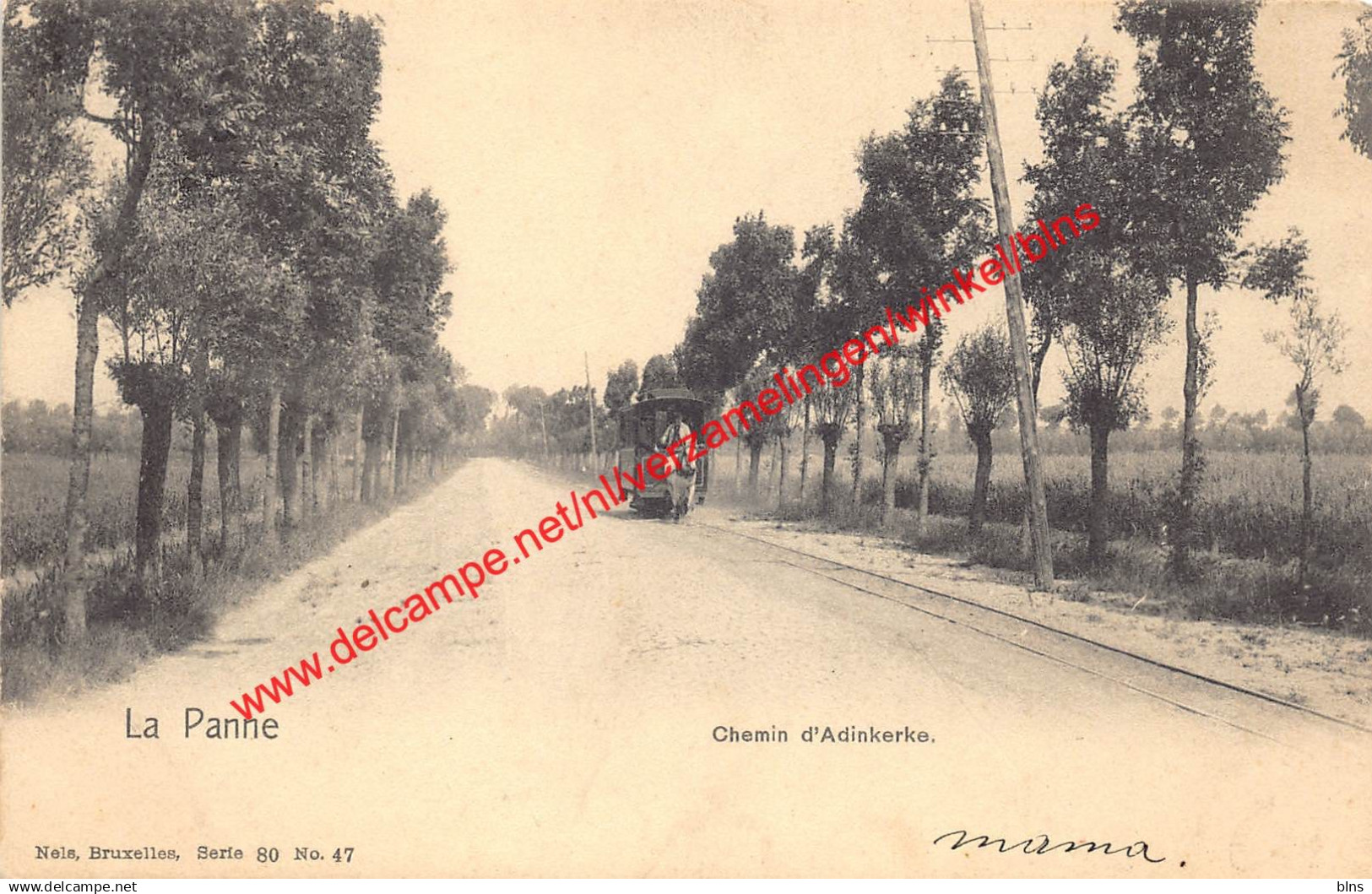 La Panne - Chemin d'Adinkerke - De Panne