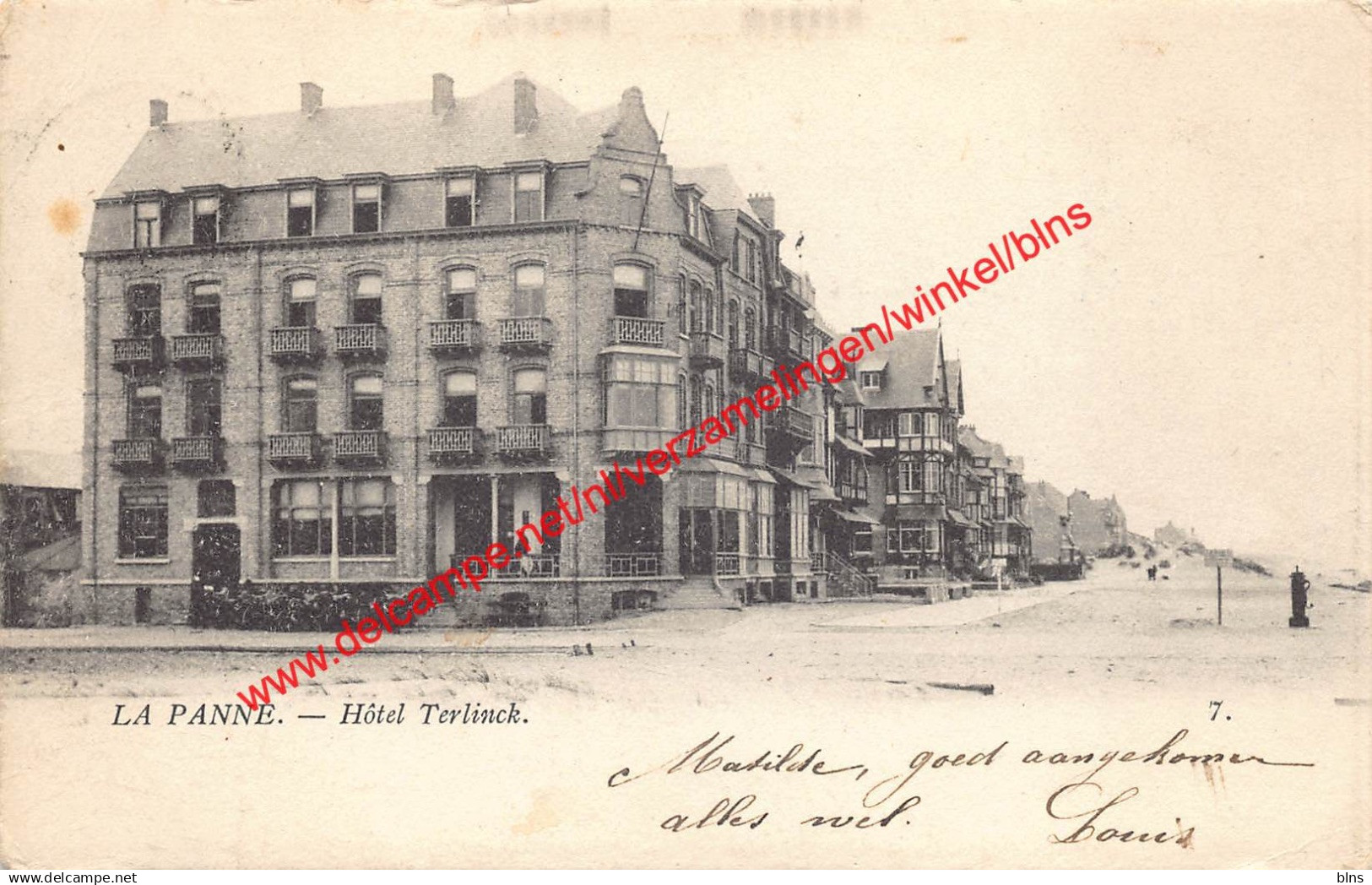 La Panne - Hôtel Terlinck - De Panne