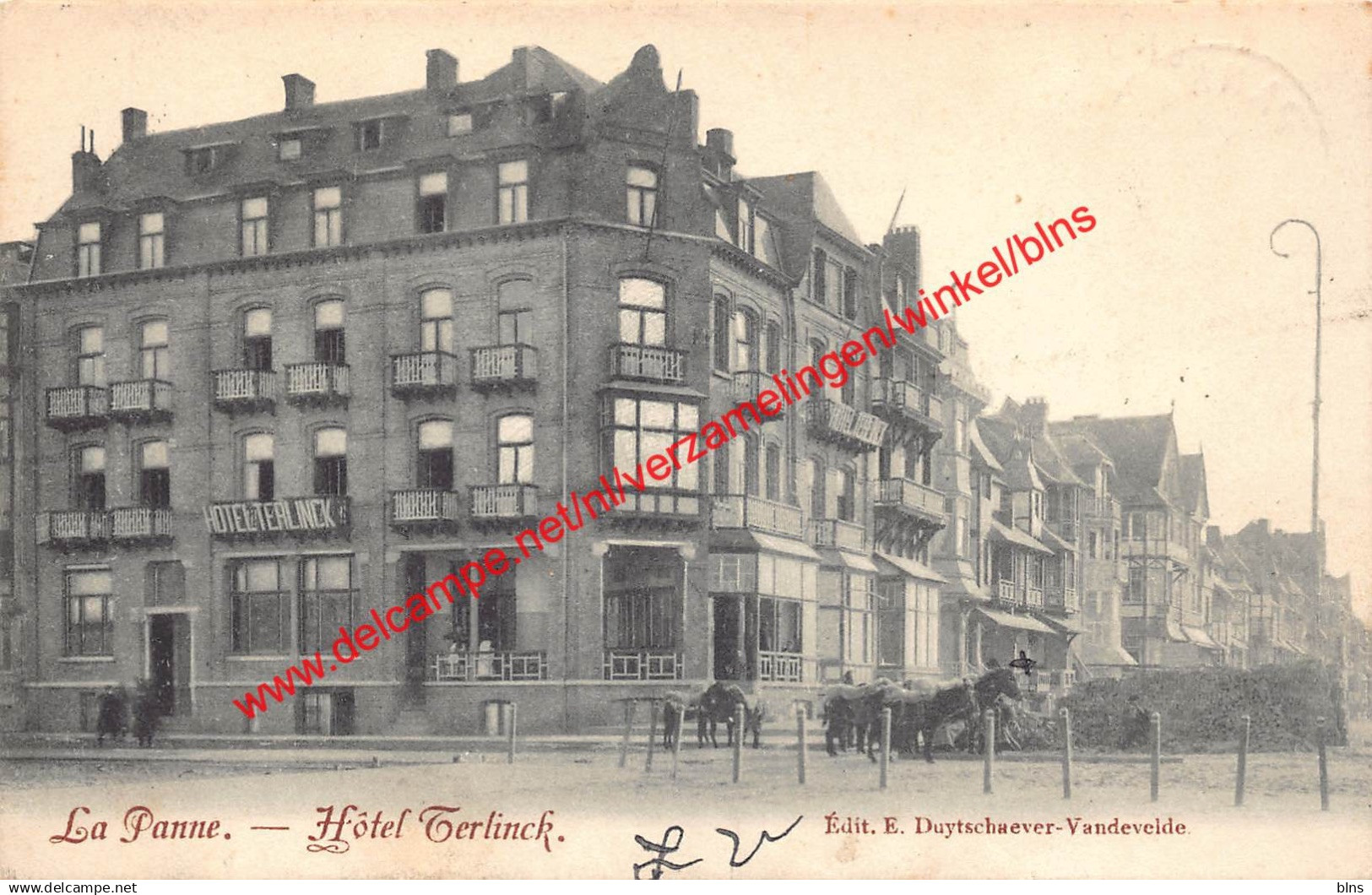 La Panne - Hôtel Terlinck - De Panne