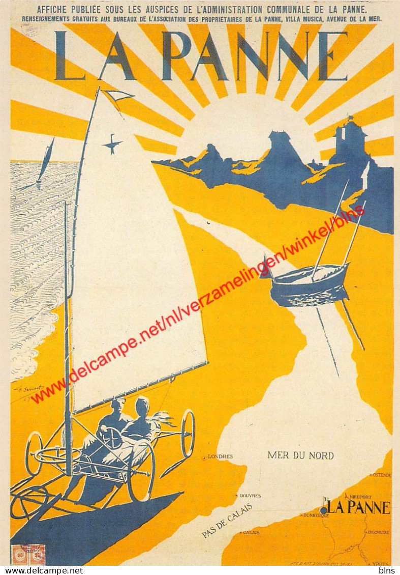 La Panne - repro affiche - De Panne