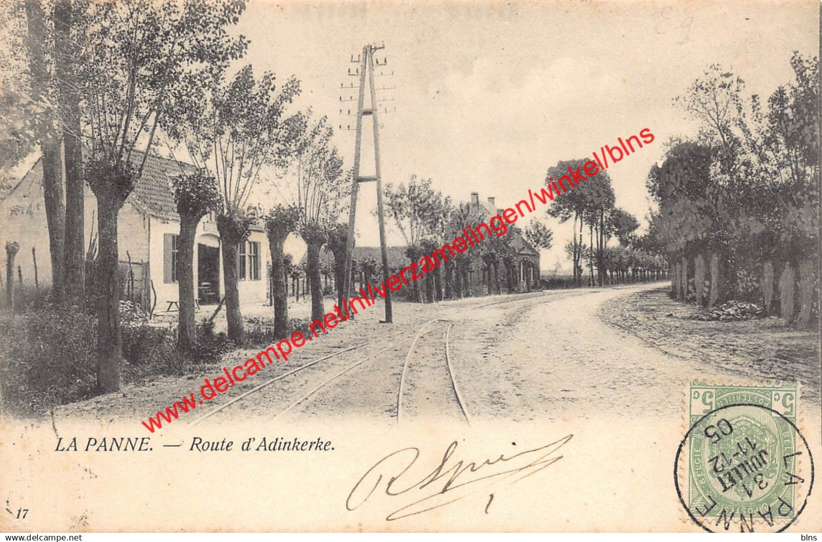 La Panne - Route d'Adinkerke - De Panne