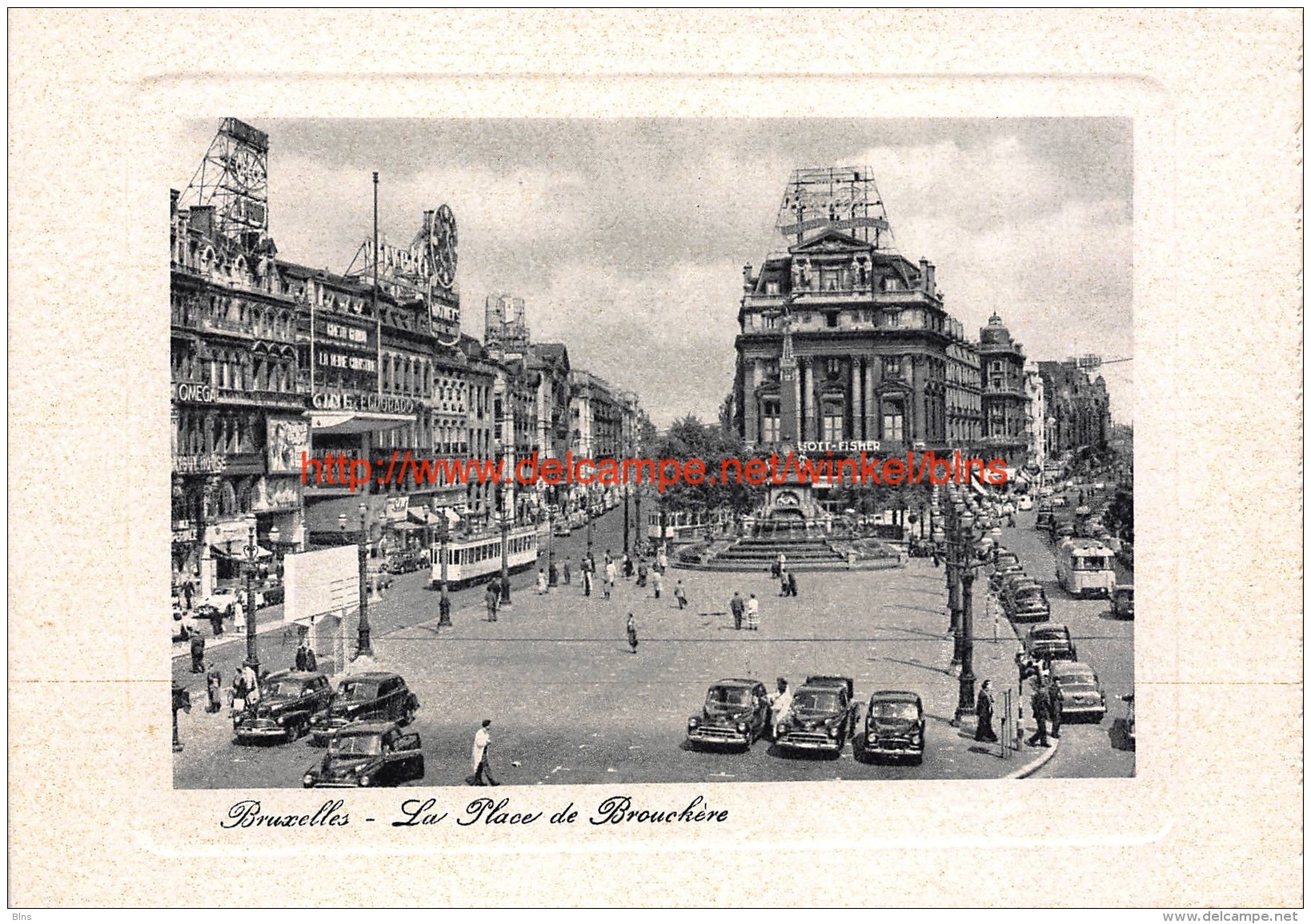 La Place de Brouckère Bruxelles