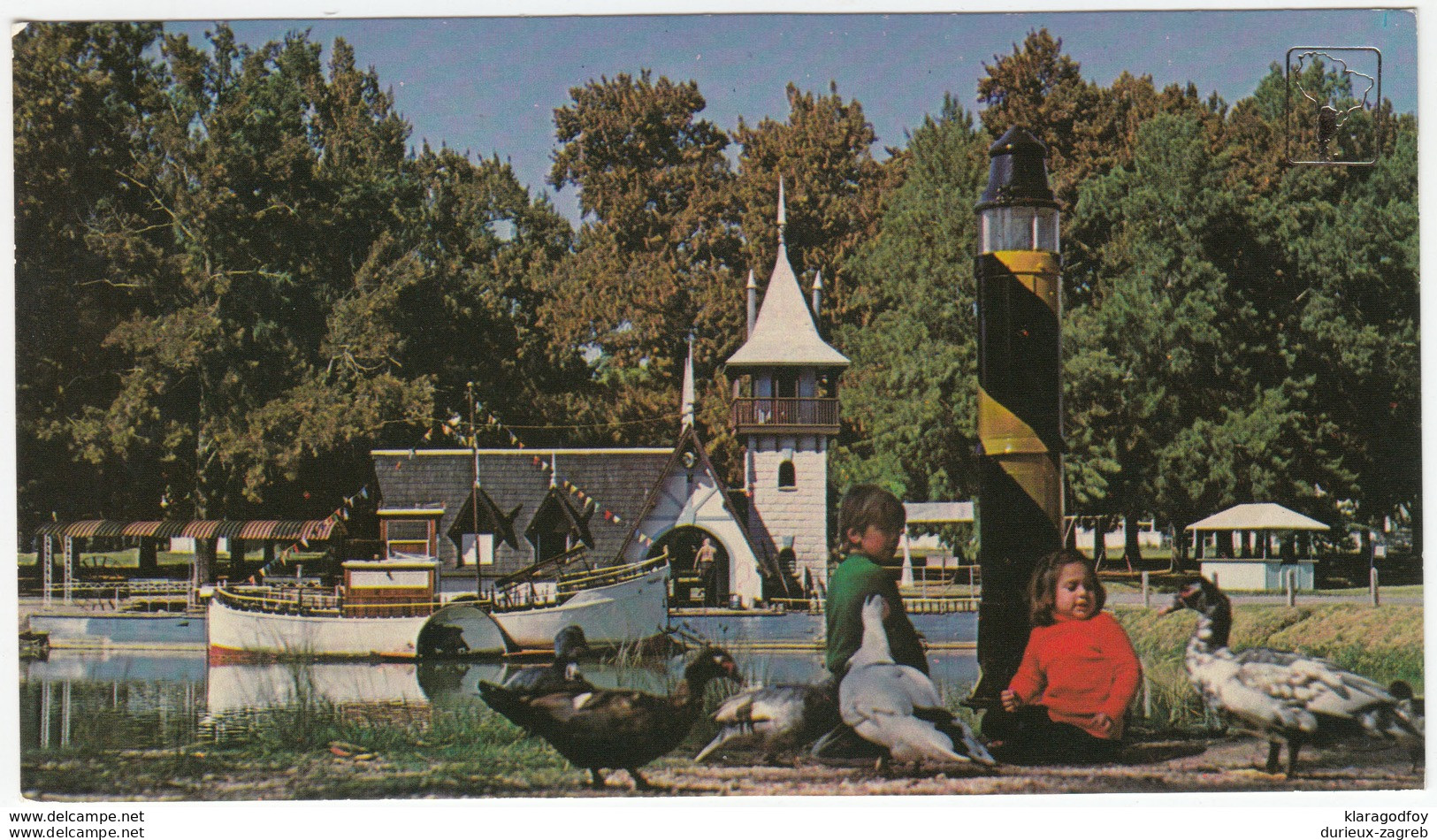 La Plata, República de los Niños (Republic of the Children) postcard unused b170525