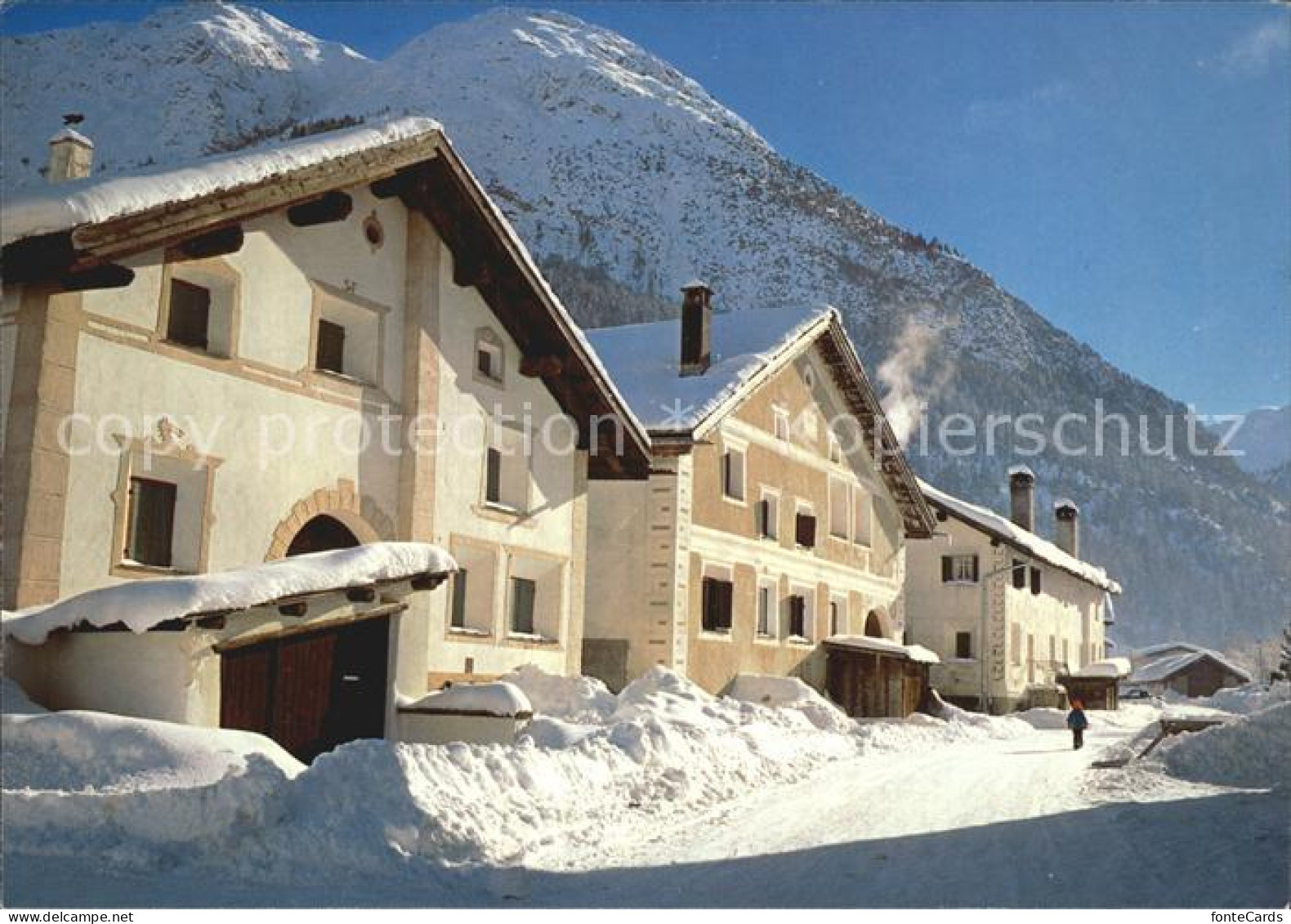 La Punt-Chamues-ch Dorfgasse