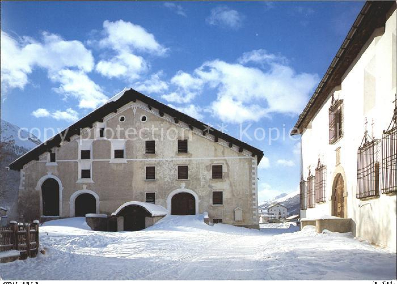 La Punt-Chamues-ch Dorfpartie