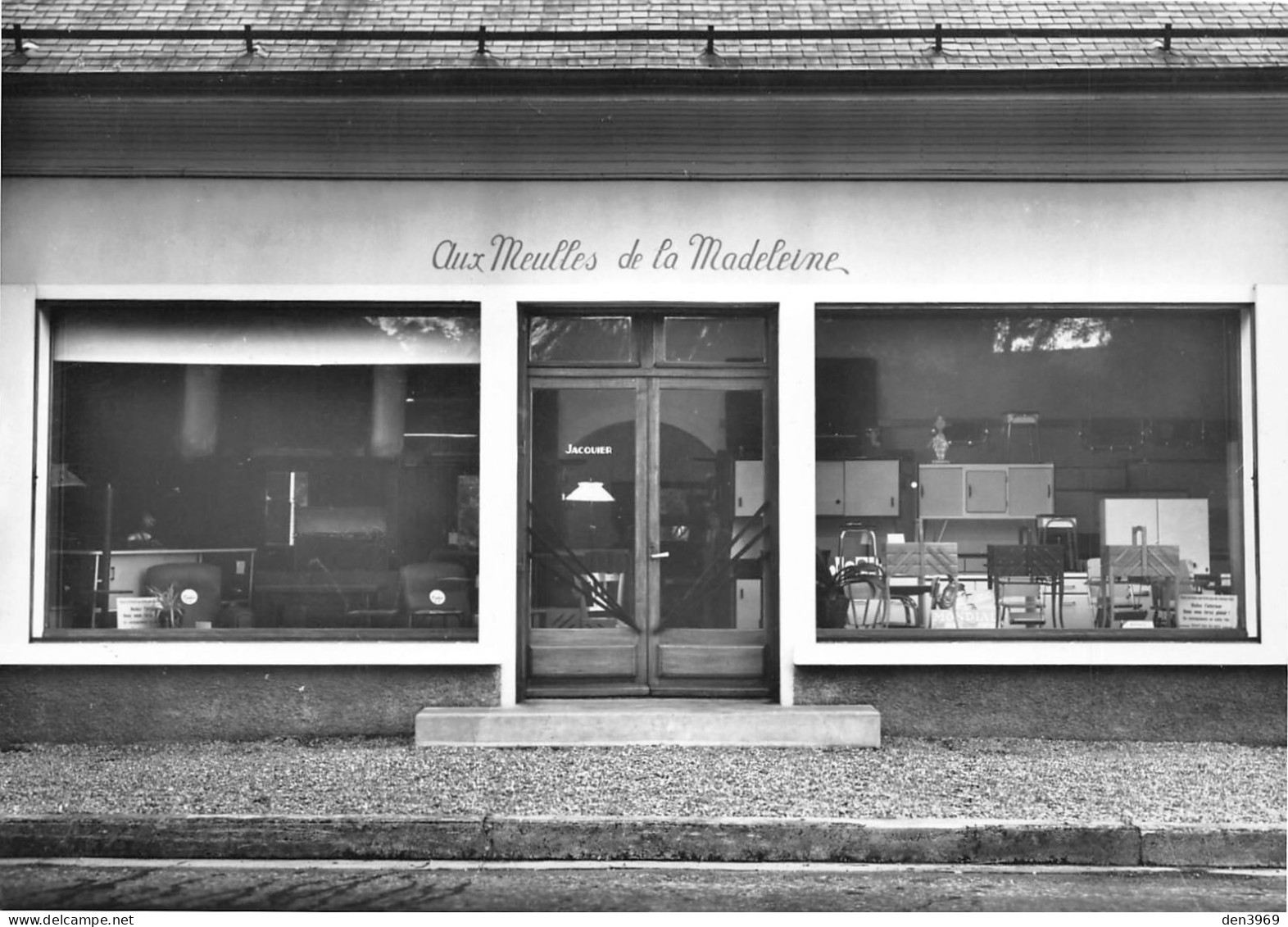 La RAVOIRE (Savoie) - Aux Meubles de la Madeleine, P. Jacquier, Route de Challes - Tirage d'éditeur N&B non dentelé