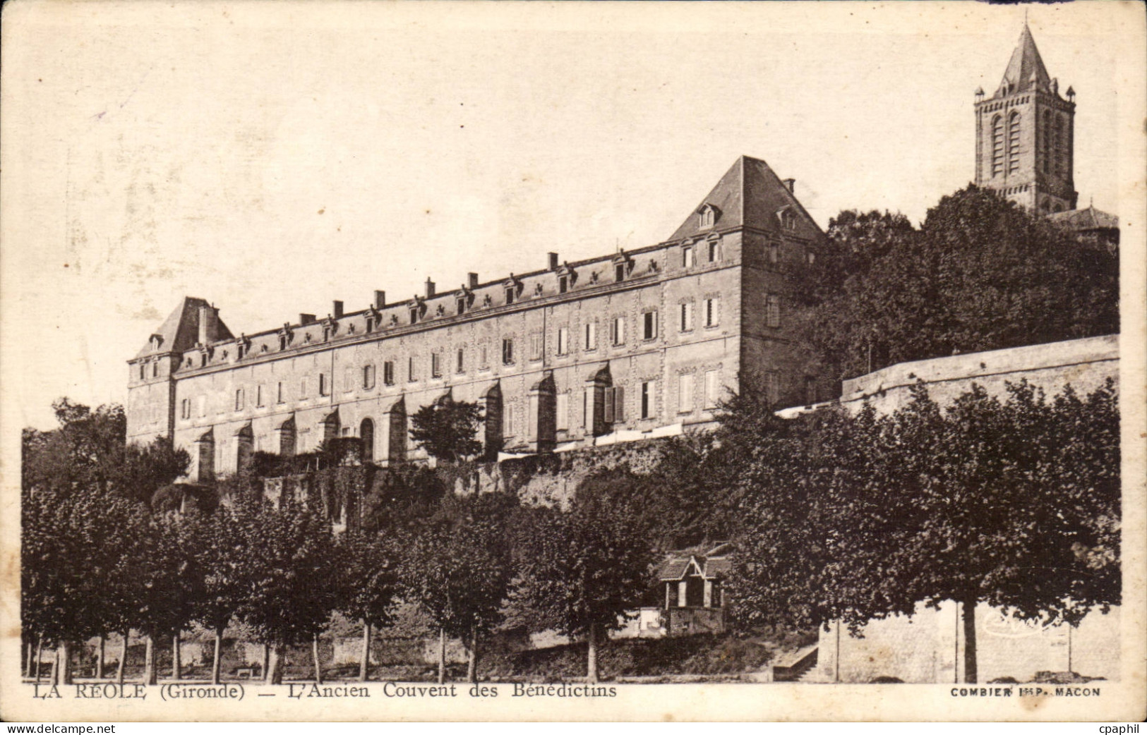 La Reole CPA L'ancien couvent des Benedictins