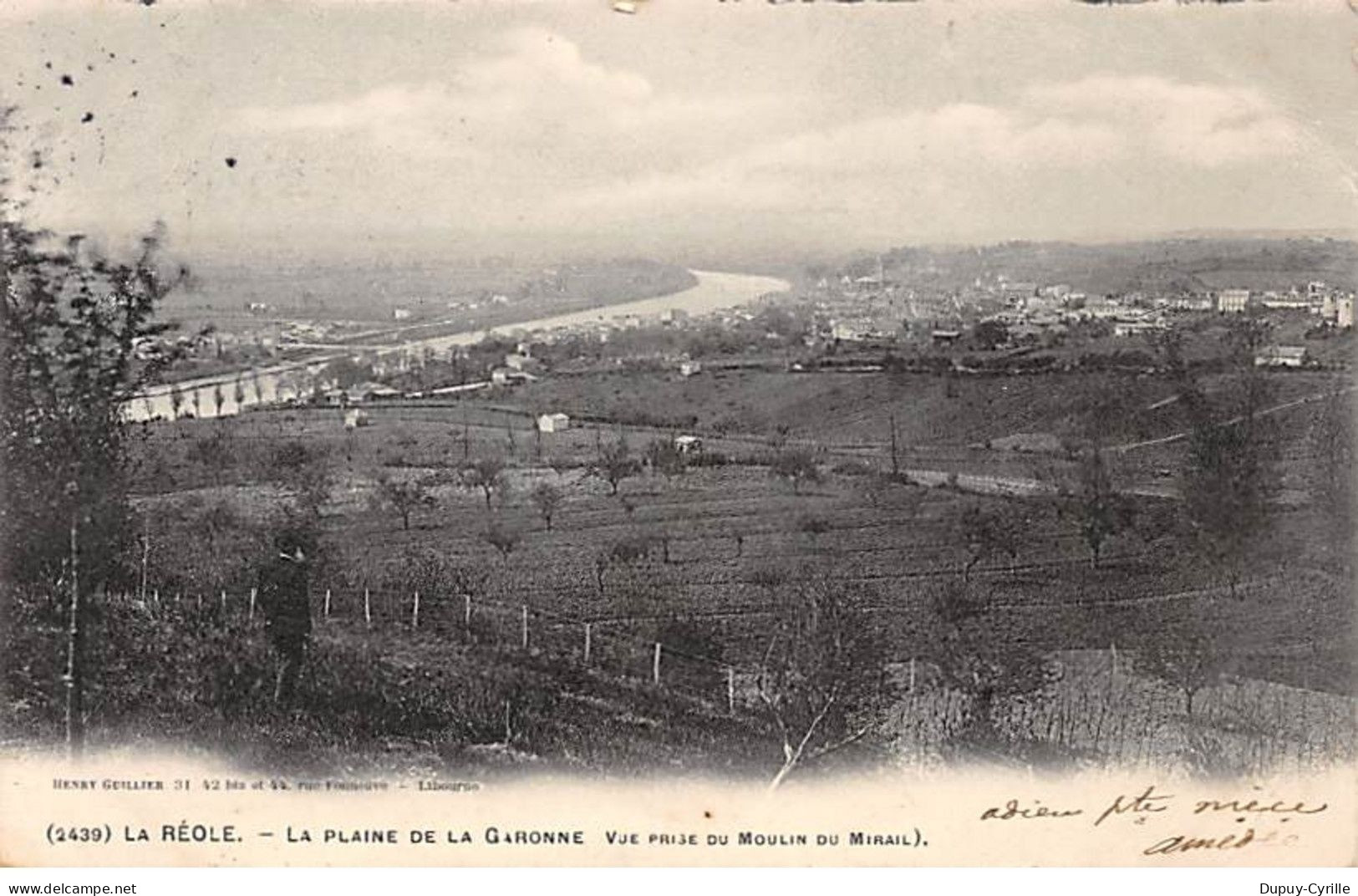 LA REOLE - La Plaine de la Garonne - très bon état