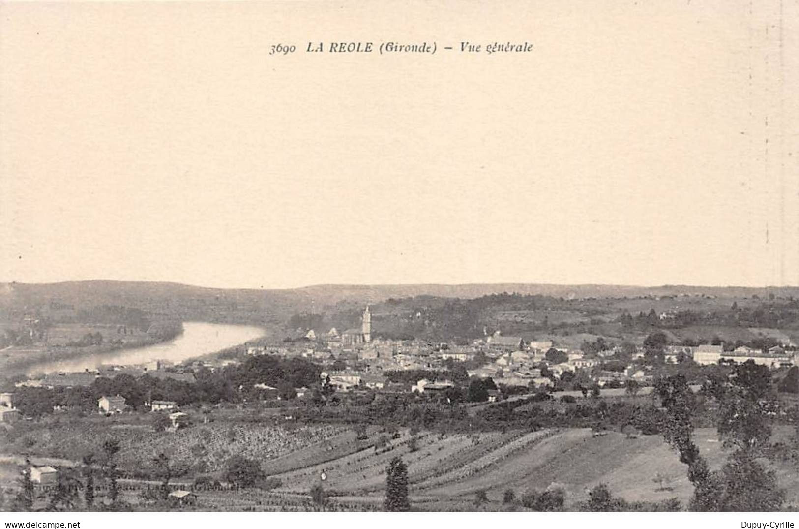 LA REOLE - Vue générale - très bon état