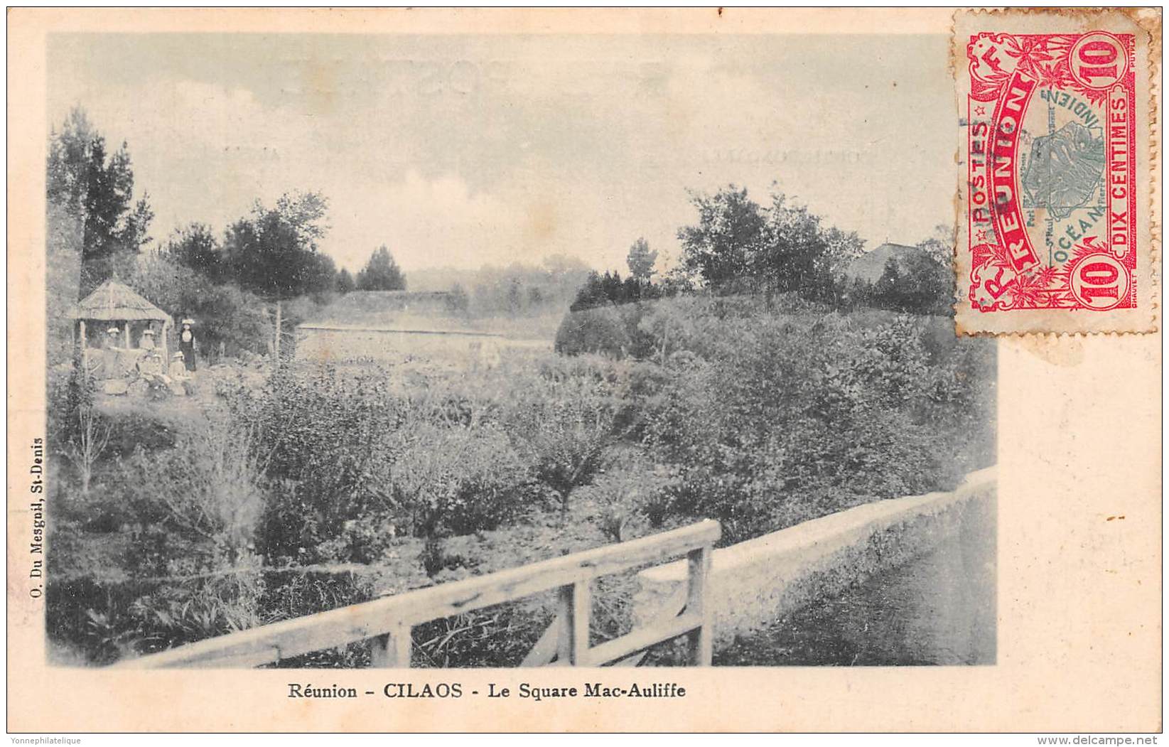 LA REUNION - Cilaos / le square  Mac Auliffe