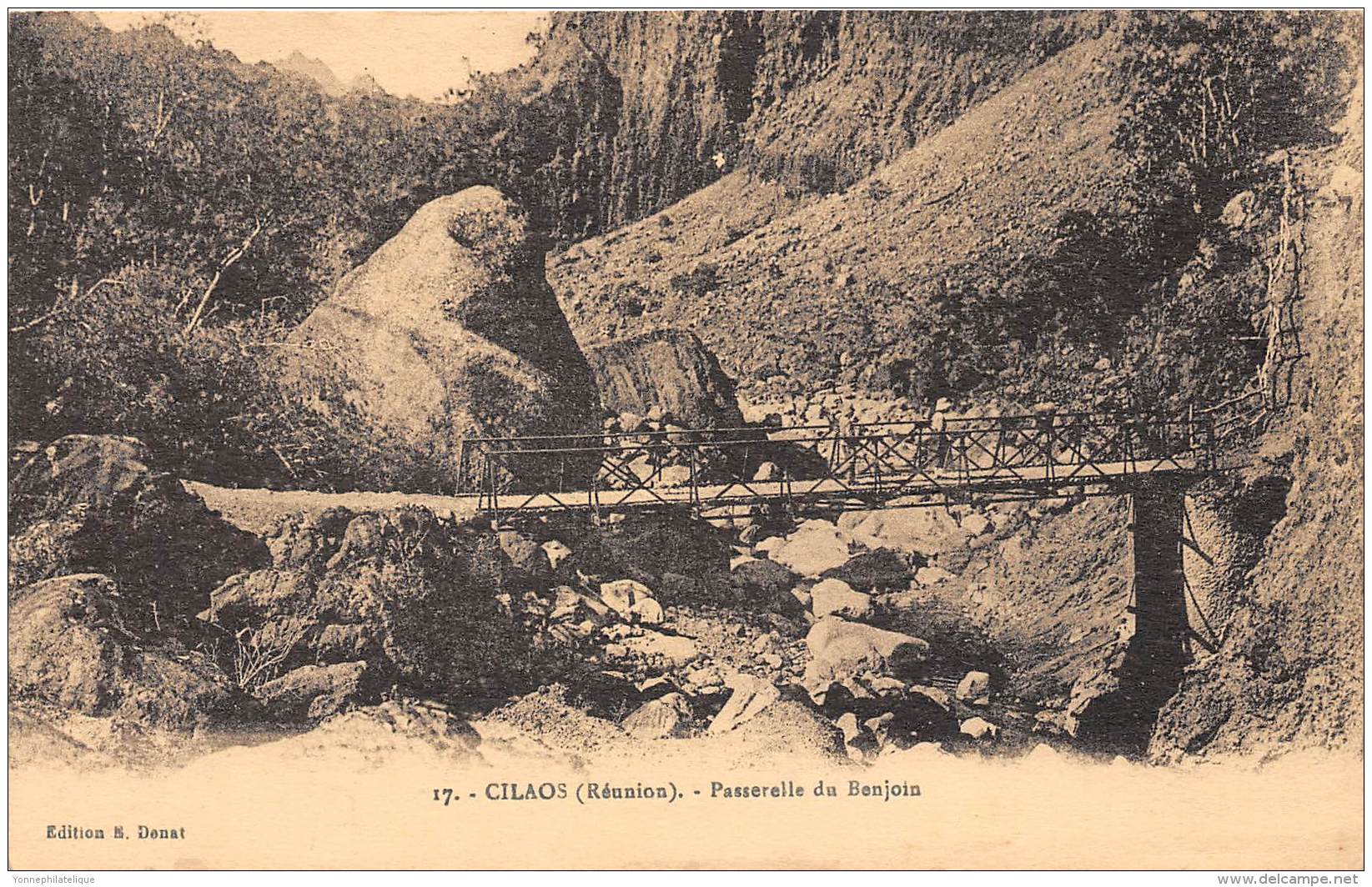LA REUNION - Cilaos / Passerelle de Benjoin