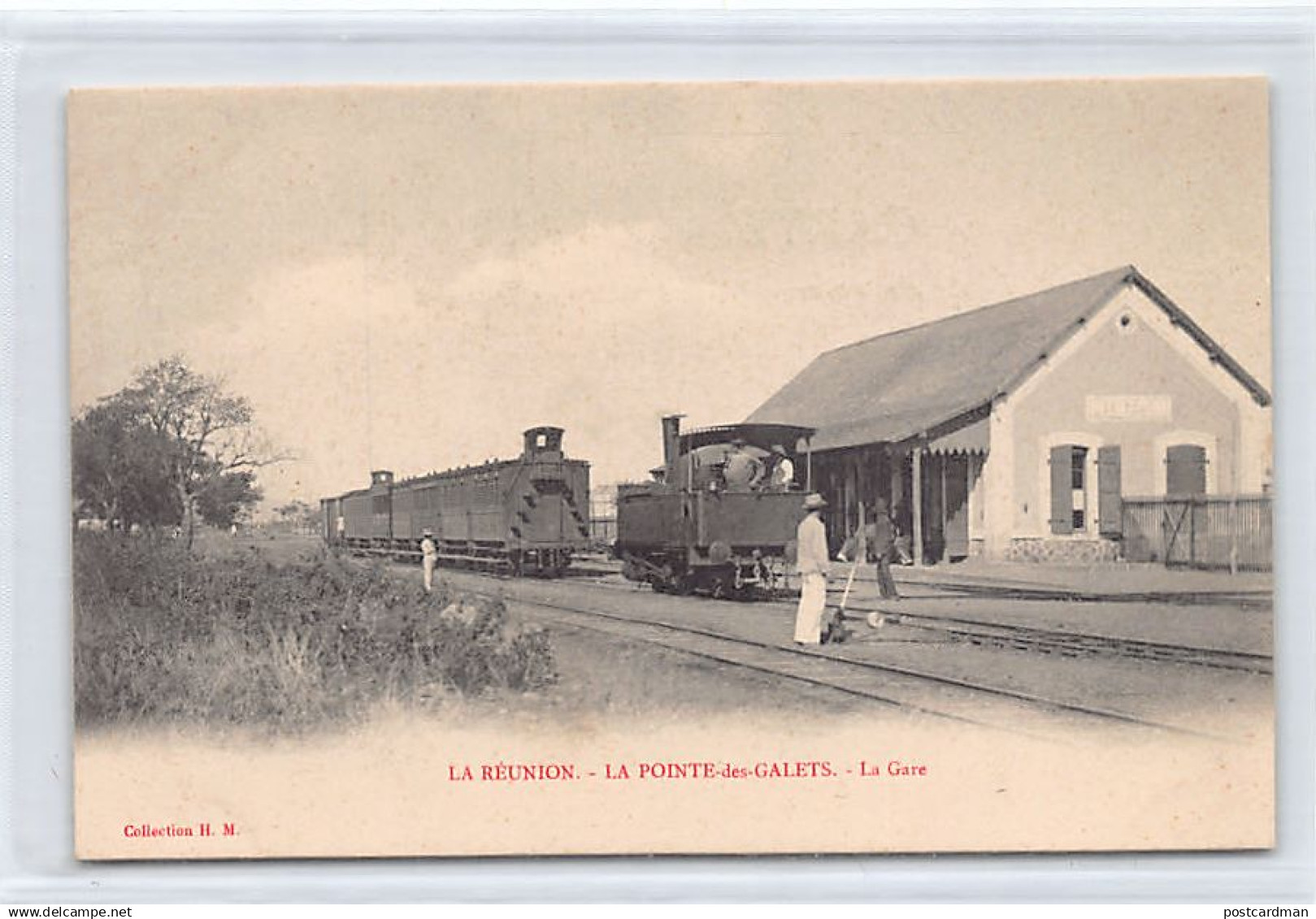 La Réunion - LA-POINTE-DES-GALETS - La Gare - Ed. H.M.