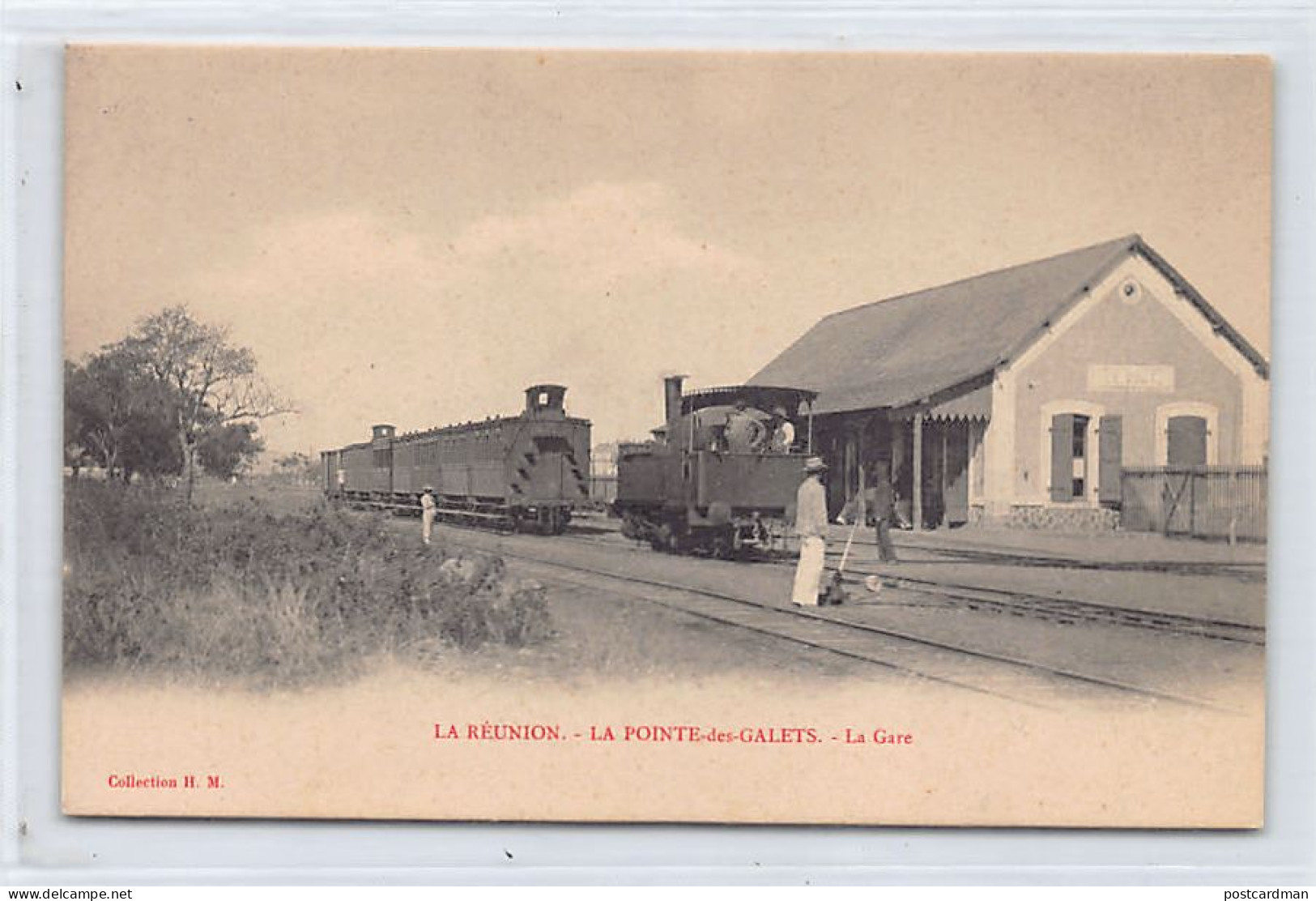 La Réunion - LA POINTE DES GALETS - La Gare - Ed. H.M.