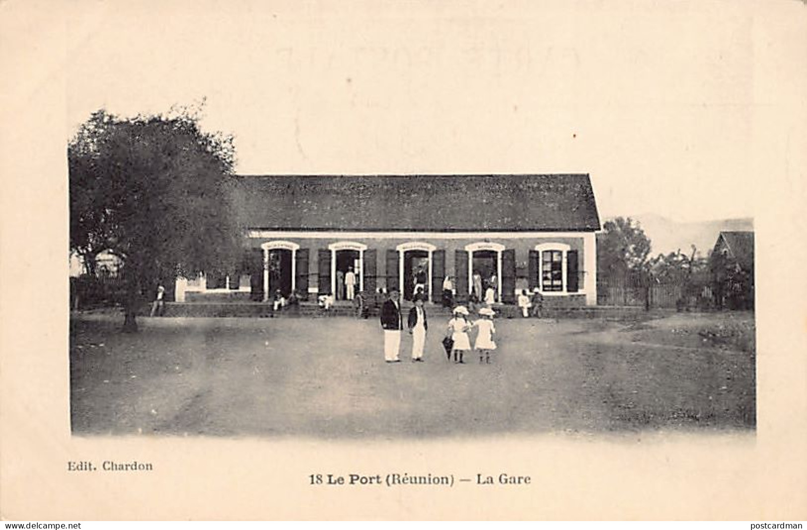 La Réunion - LE PORT - La gare (extérieur) - Ed. Chardon 18