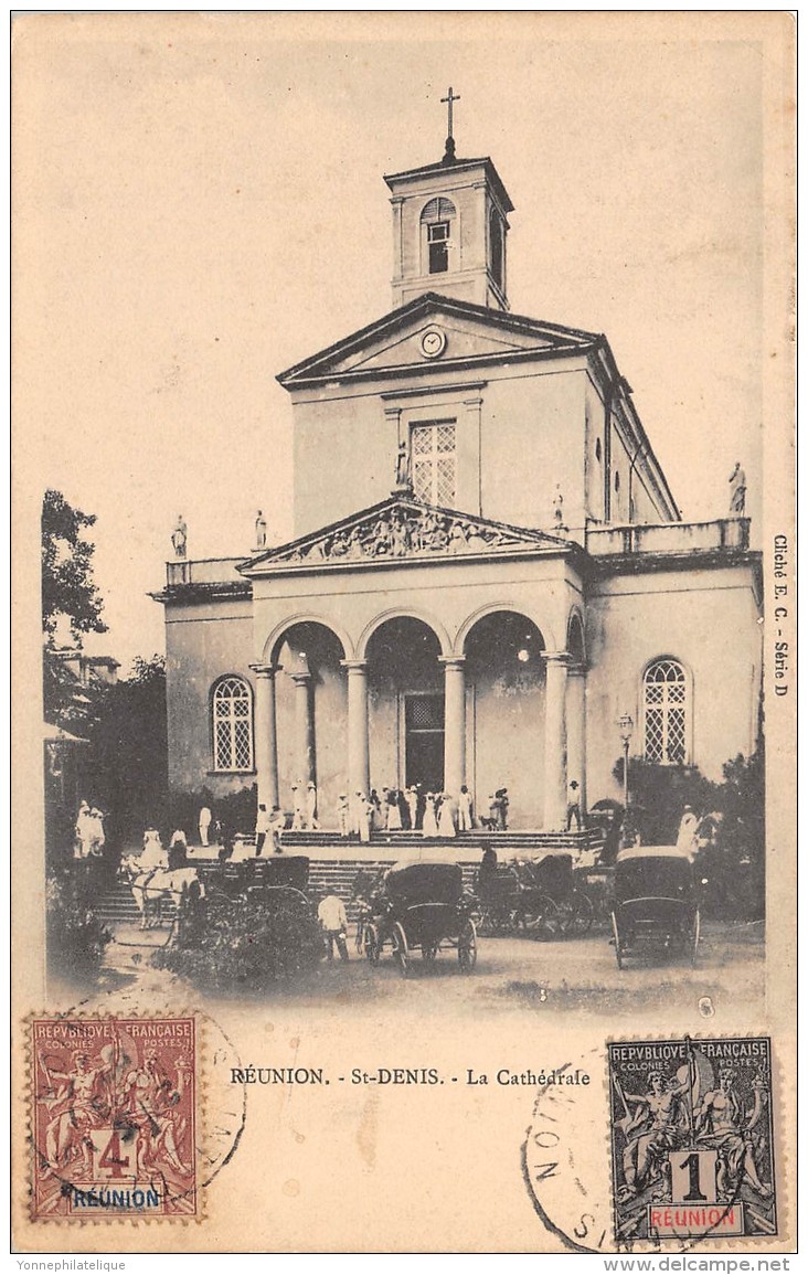 LA REUNION - Saint Denis / La Cathédrale - beau cliché