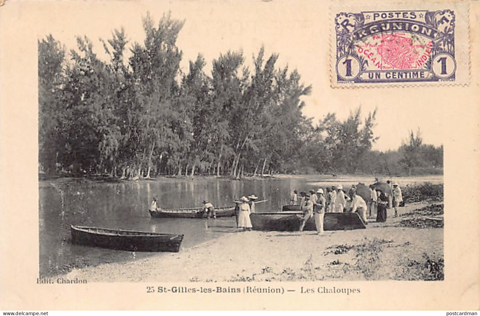 La Réunion - SAINT-GILLES-LES-BAINS - Les chaloupes - Ed. Chardon 25