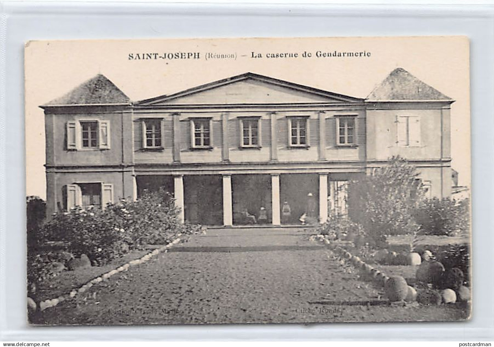 La Réunion - SAINT-JOSEPH - La caserne de Gendarmerie - Ed. Rondé