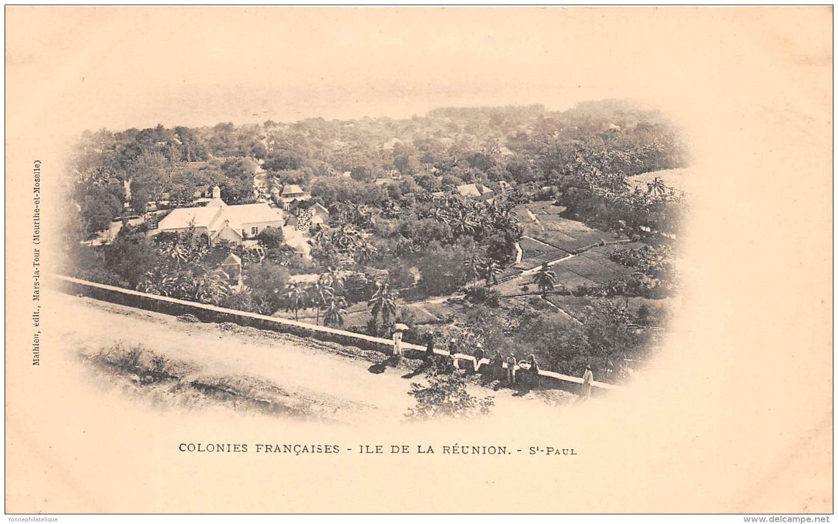 LA REUNION - Saint Paul / Beau cliché précurseur