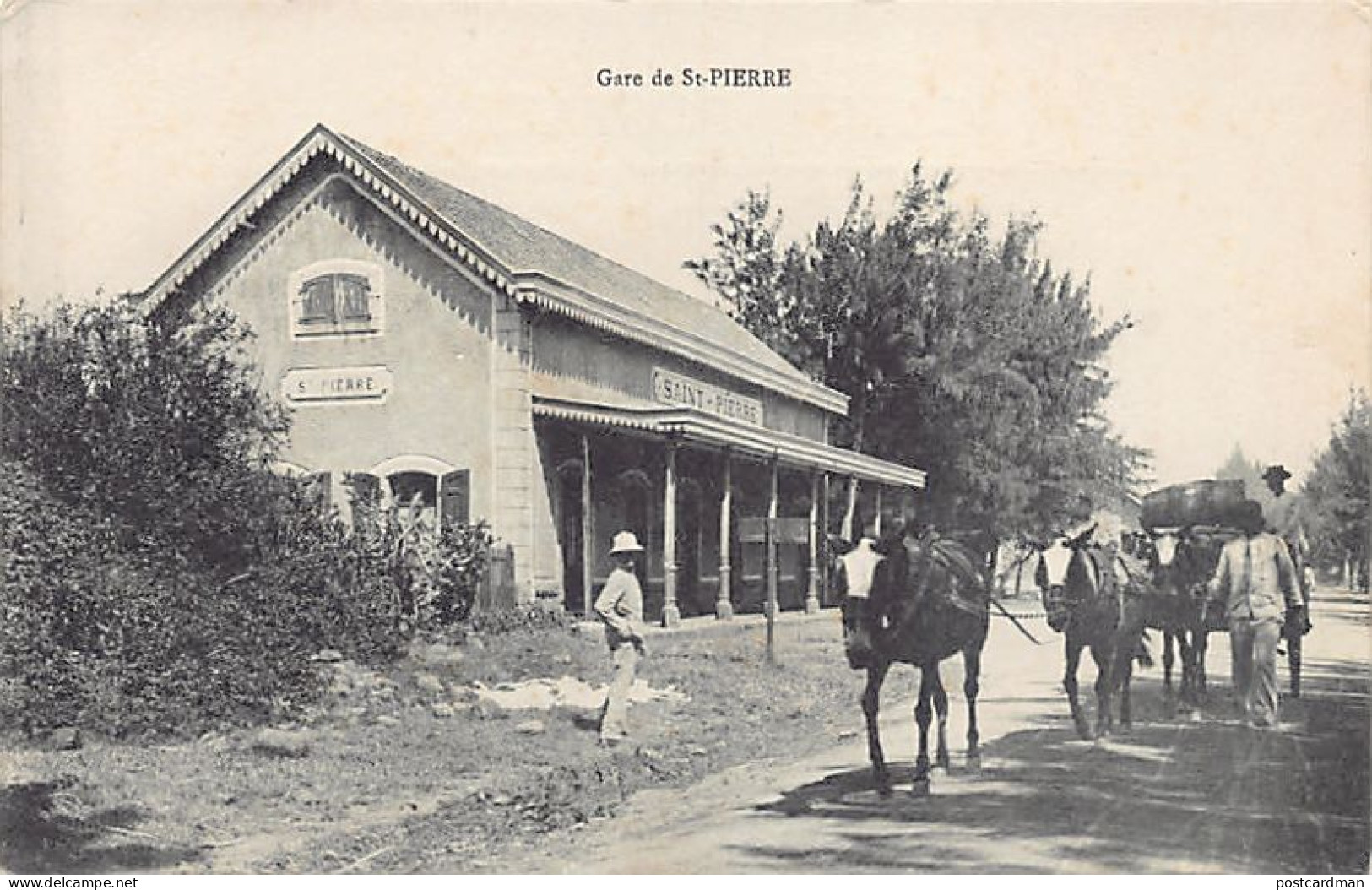 La Réunion - SAINT-PIERRE - La gare