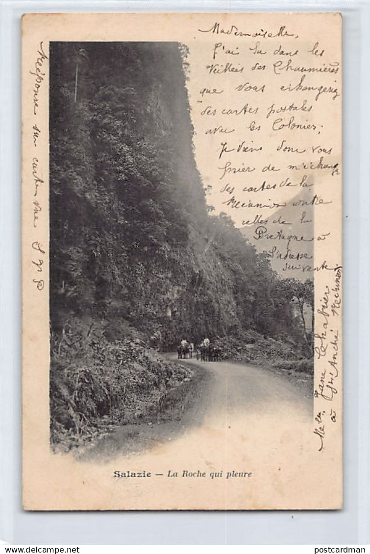 La Réunion - SALAZIE - La Roche qui pleure - Ed. inconnu