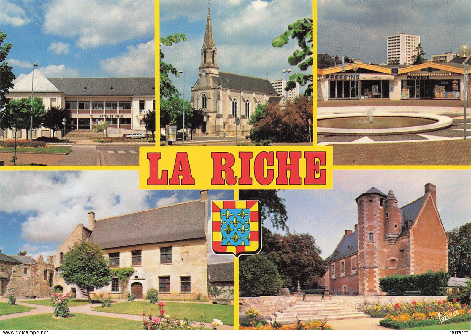 LA RICHE . CP multivues