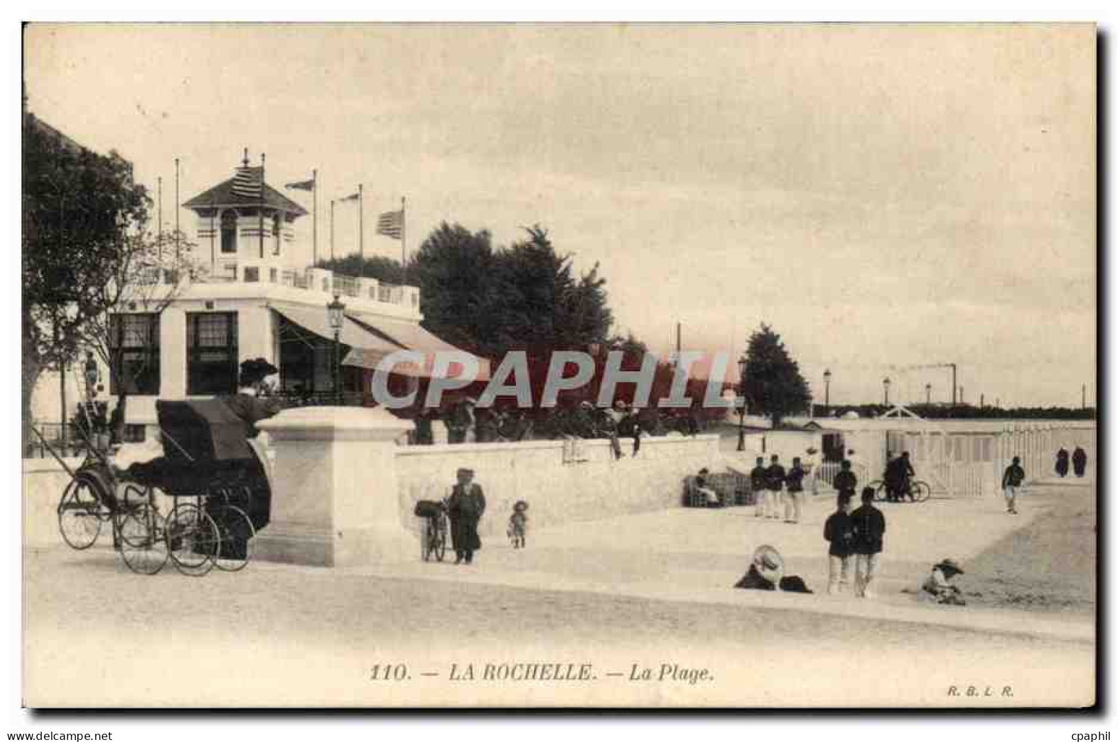 La Rochelle CPA La plage