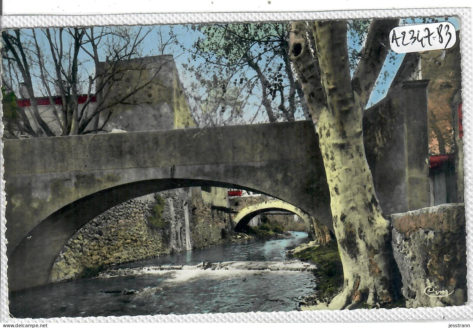 .LA ROQUEBRUSSANNE- LE PONT DE L HORBITEL