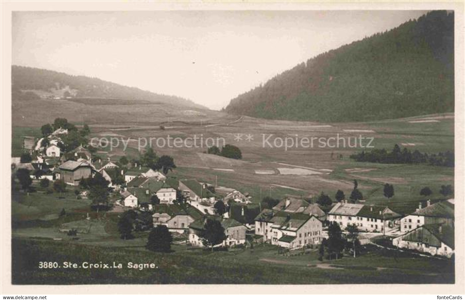 La Sagne VD Panorama