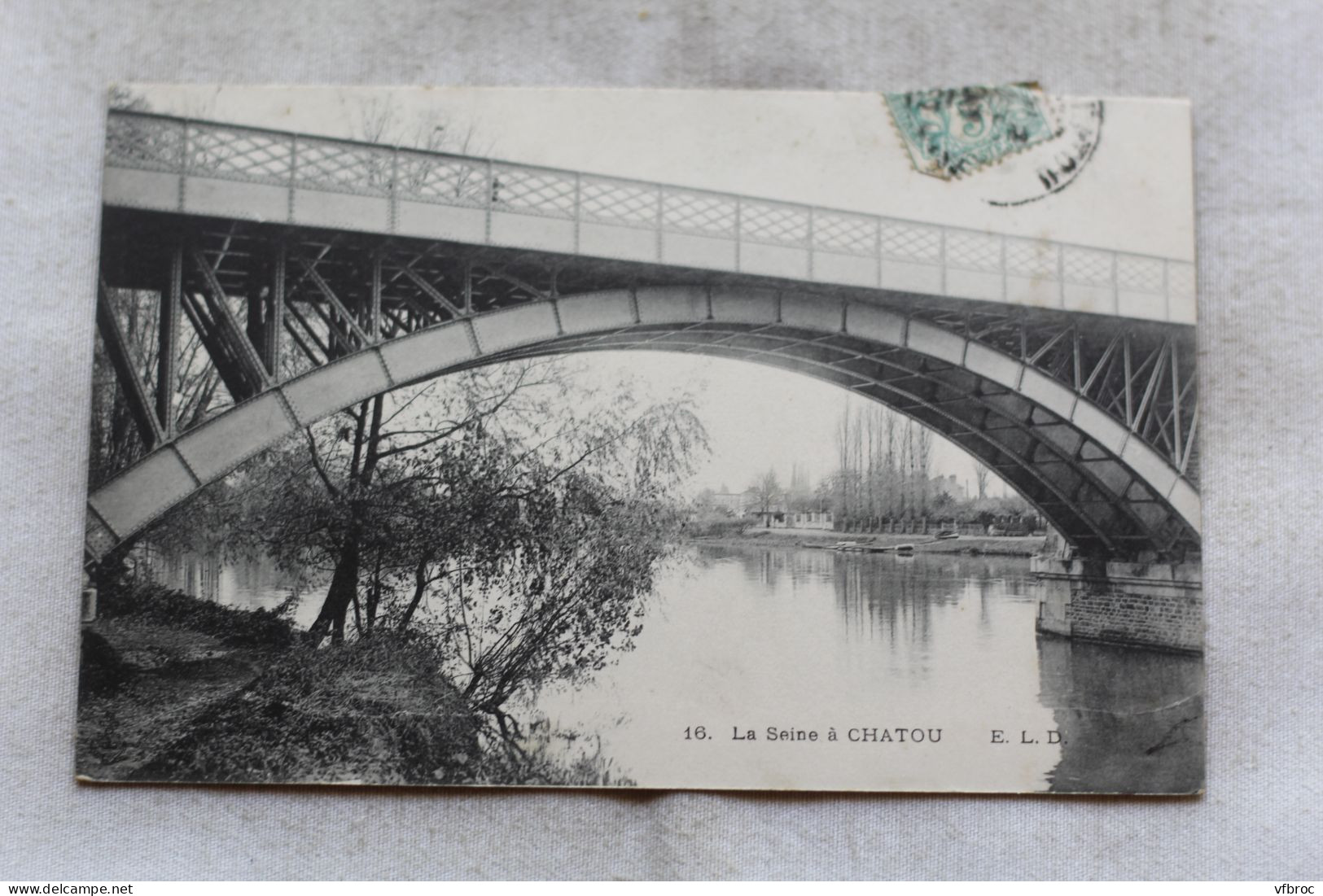 la Seine à Chatou, Yvelines 78