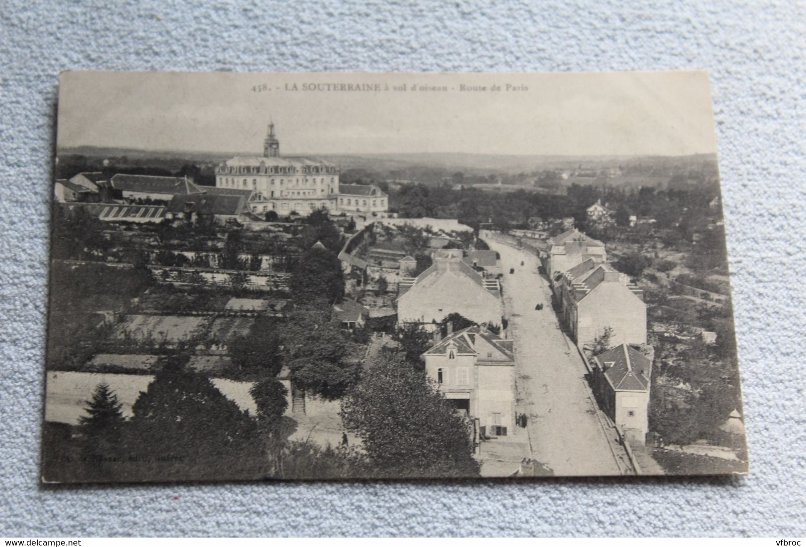 la Souterraine à vol d'oiseau, route de Paris, Creuse 23