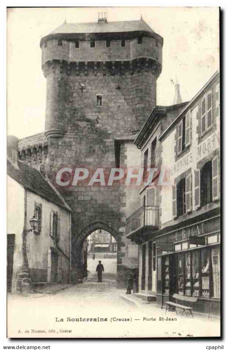 La Souterraine - Porte St Jean - CPA