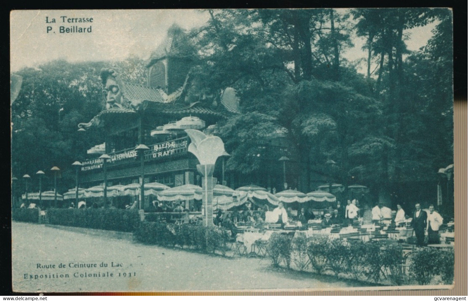 LA TERRASSE P.BEILLARD  2 CARTES