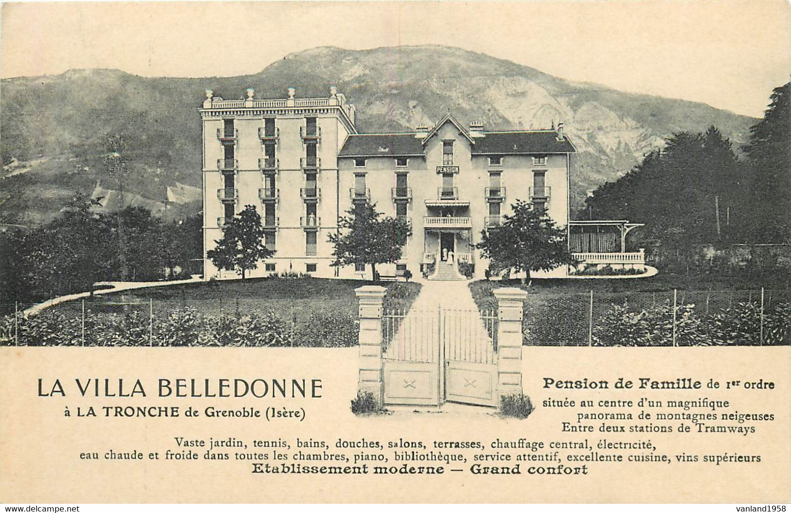 LA TRONCHE-villa Belledonne