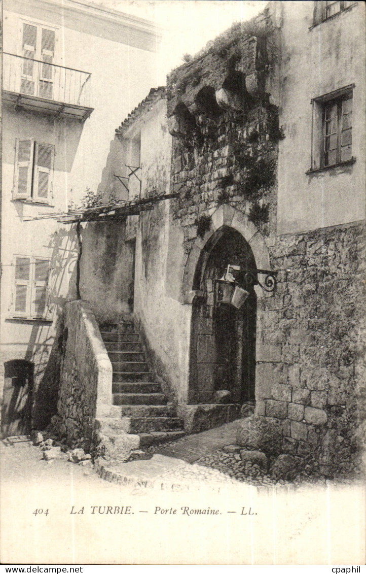 La Turbie CPA Porte romaine