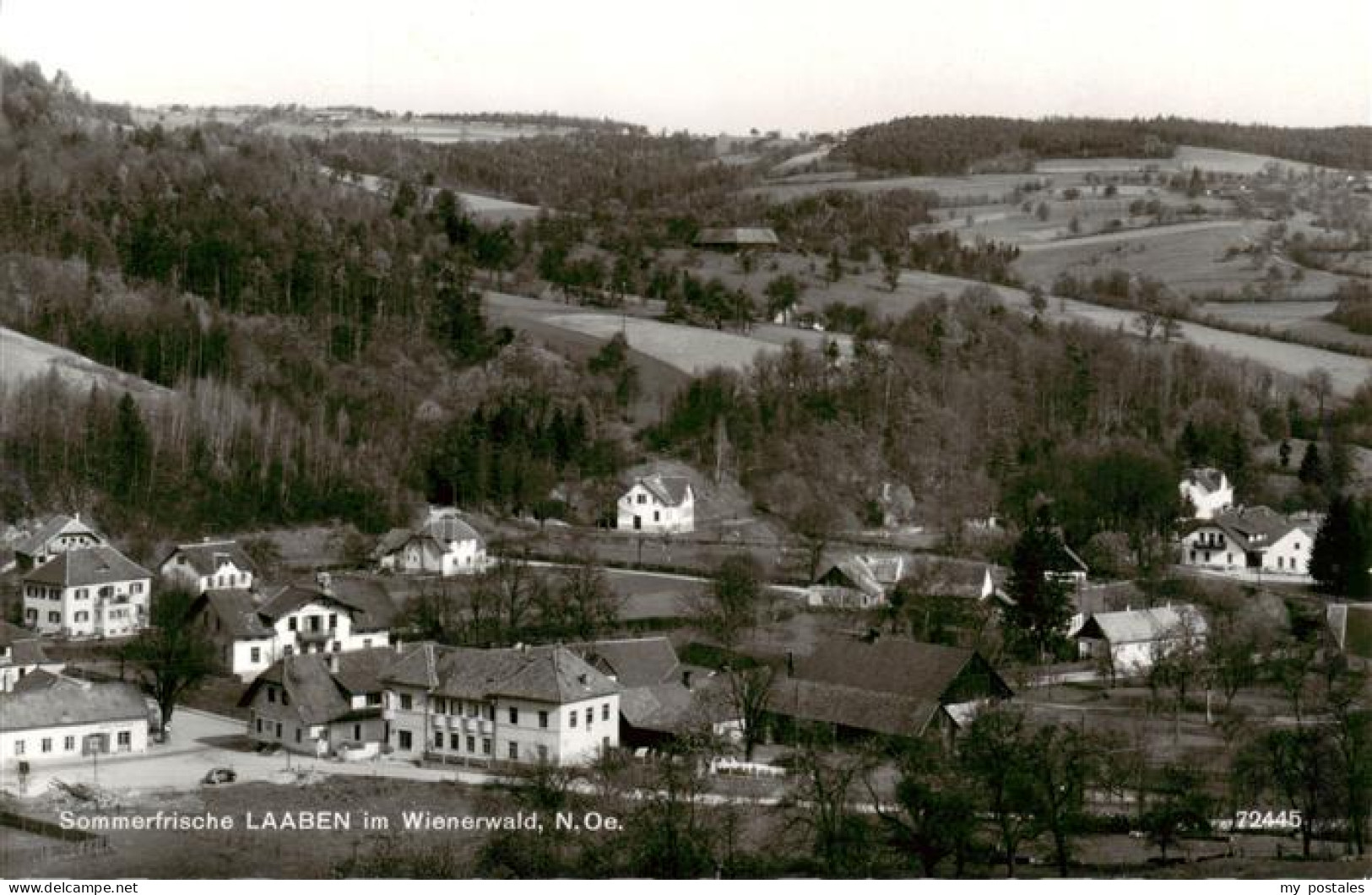 Laaben Neulengbach Niederoesterreich AT Ortspanorama Wienerwald Sommerfrische Hu