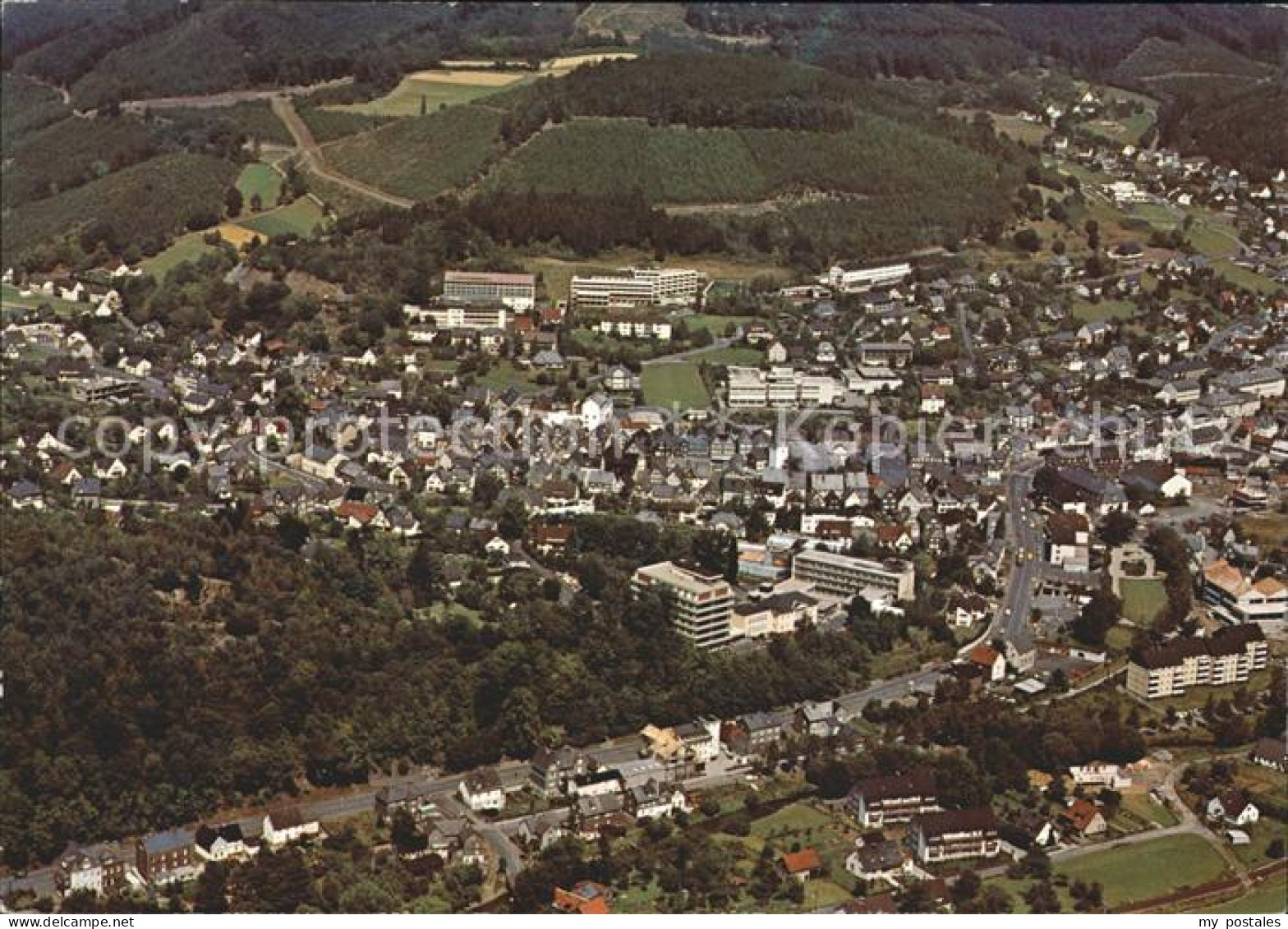 Laasphe BAD LAASPHE NRW Fliegeraufnahme