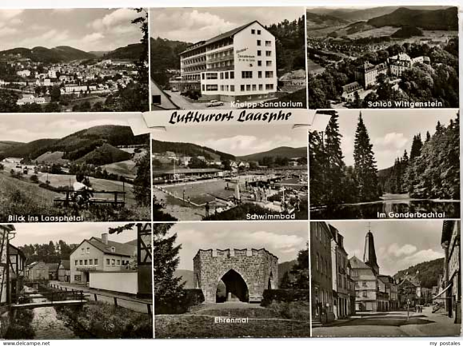 Laasphe BAD LAASPHE NRW  x 1970