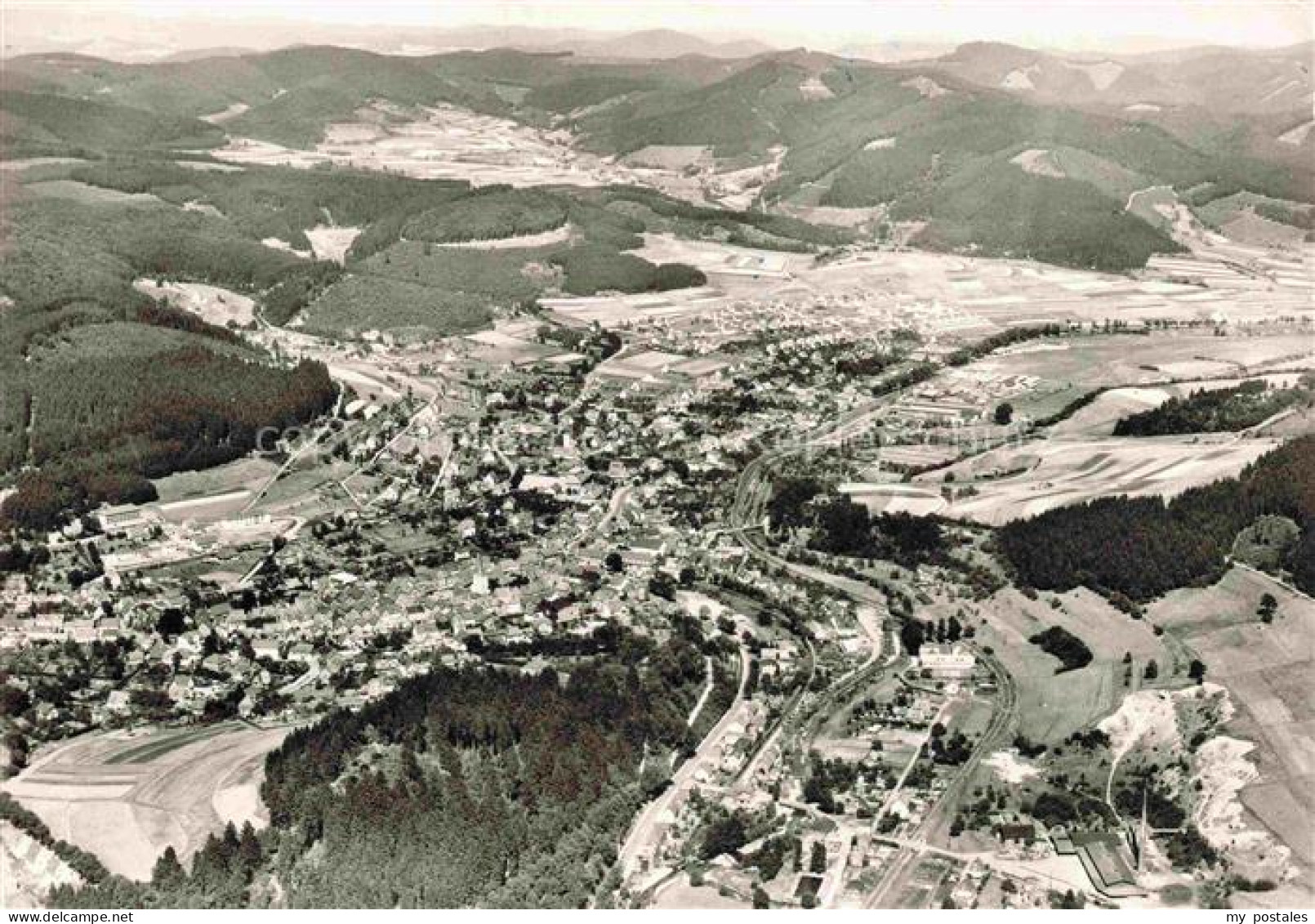 Laasphe BAD LAASPHE Panorama Luftkurort