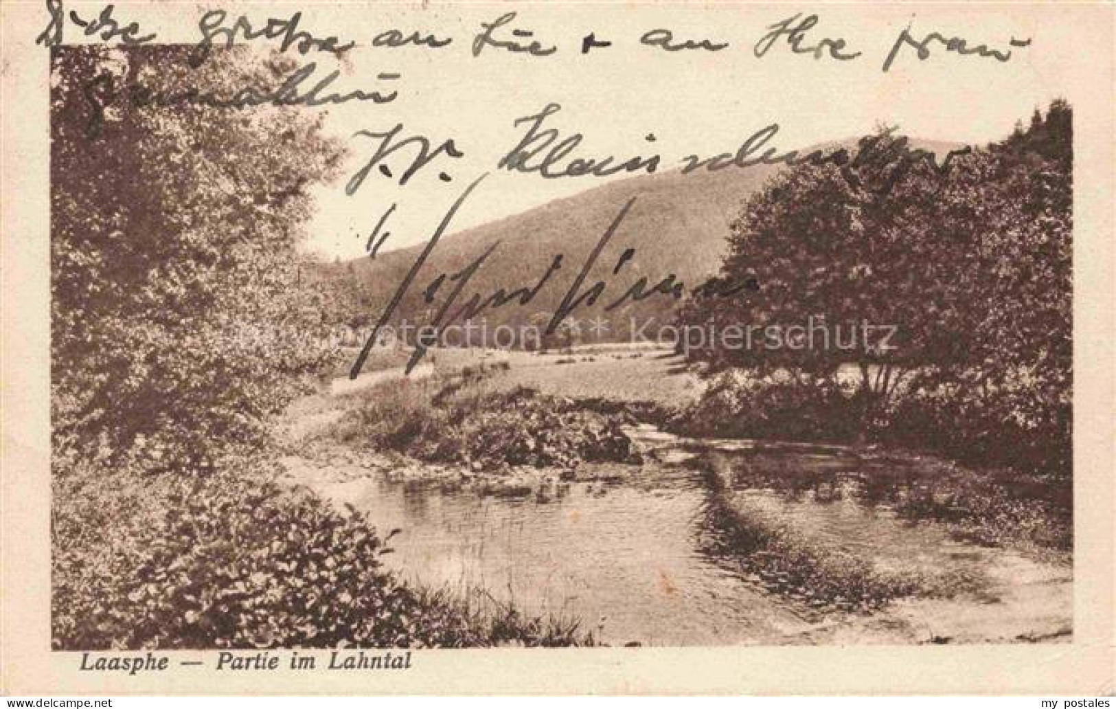 Laasphe BAD LAASPHE Partie im Lahntal