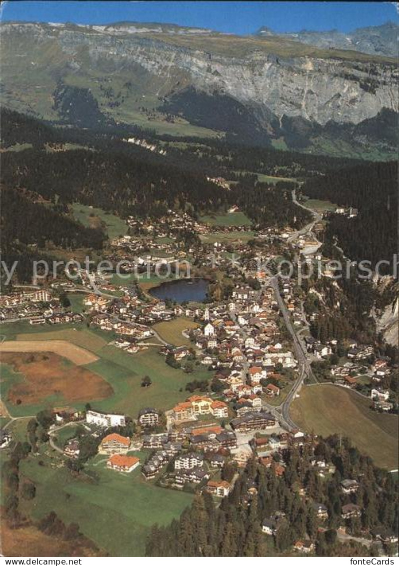 Laax Fliegeraufnahme