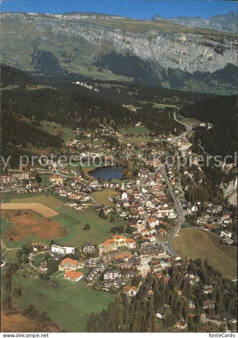 Laax Fliegeraufnahme