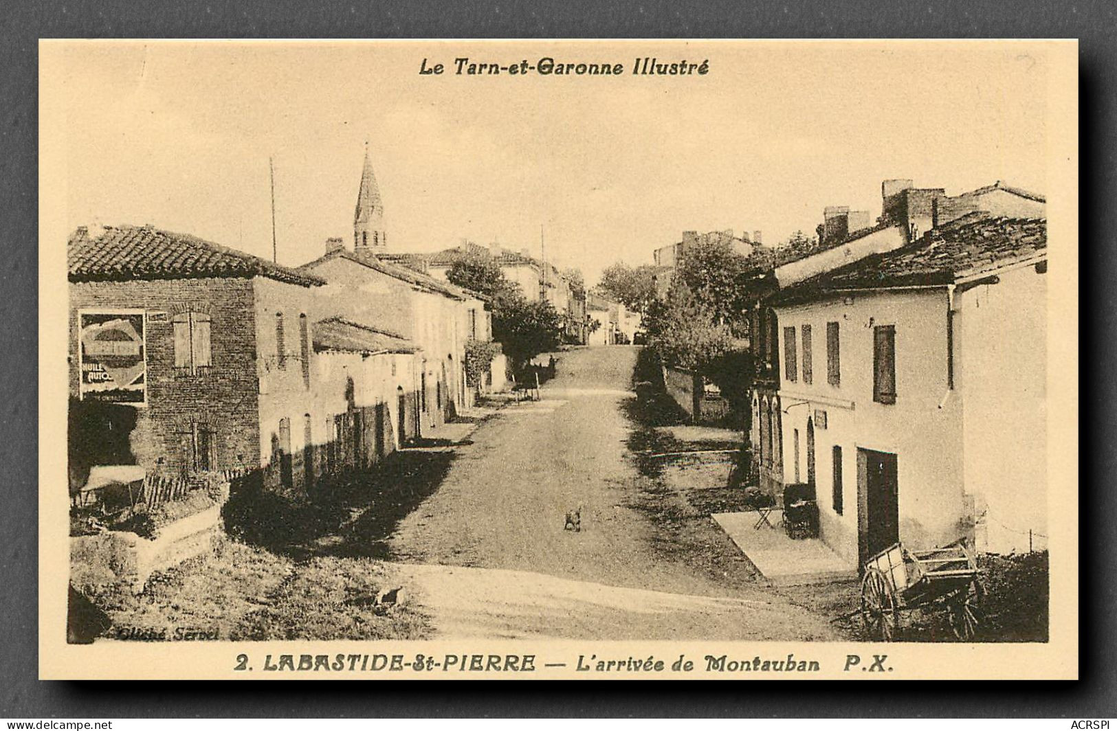 Labastide Saint Pierre, l'Arrivee de Montauban (scan recto-verso) KEVREN0150