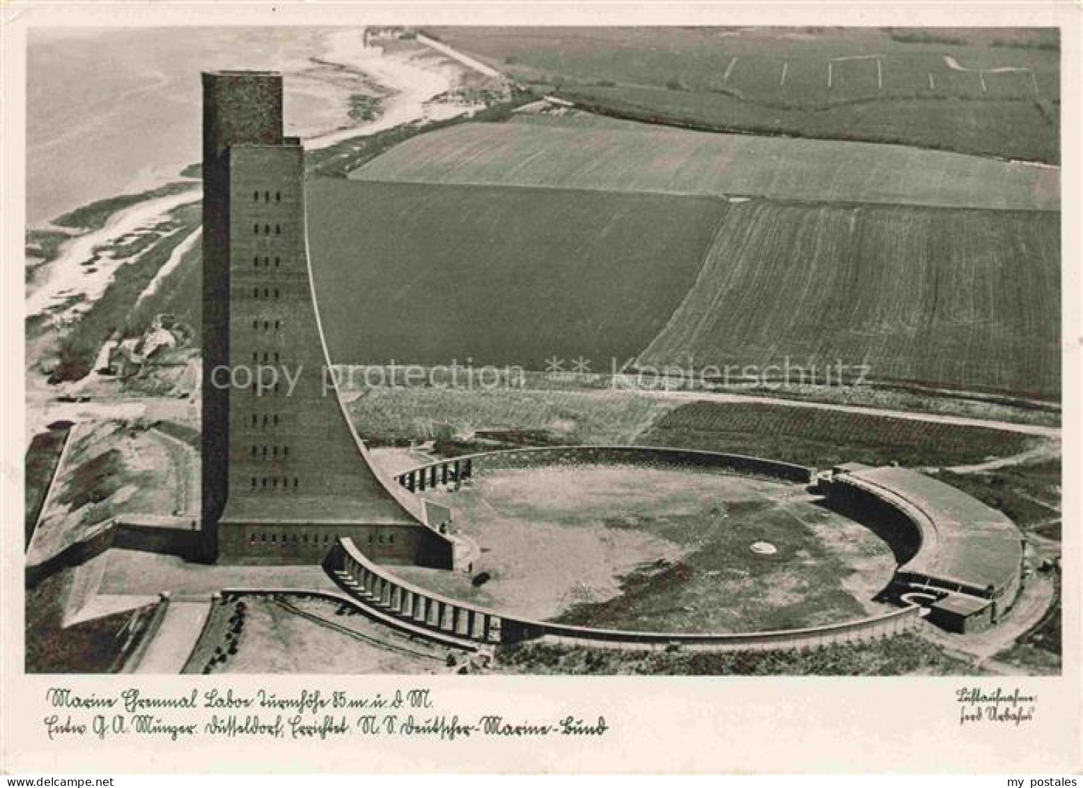 LABOE Ostseebad Marine Ehrenmal Laboe Fliegeraufnahme